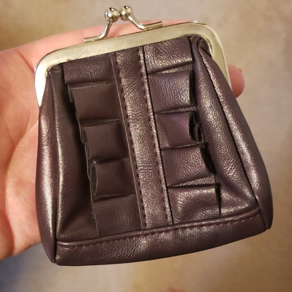 Miche Plum Clutch Coin Purse